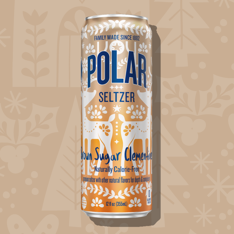 Polar Seltzer Winter Limited Edition Sugar Clementine