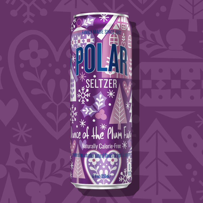 Polar Seltzer Winter Limited Edition Dance of the Sugar Plum Fairy