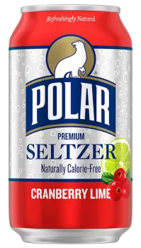 Polar Seltzer Cranberry Lime